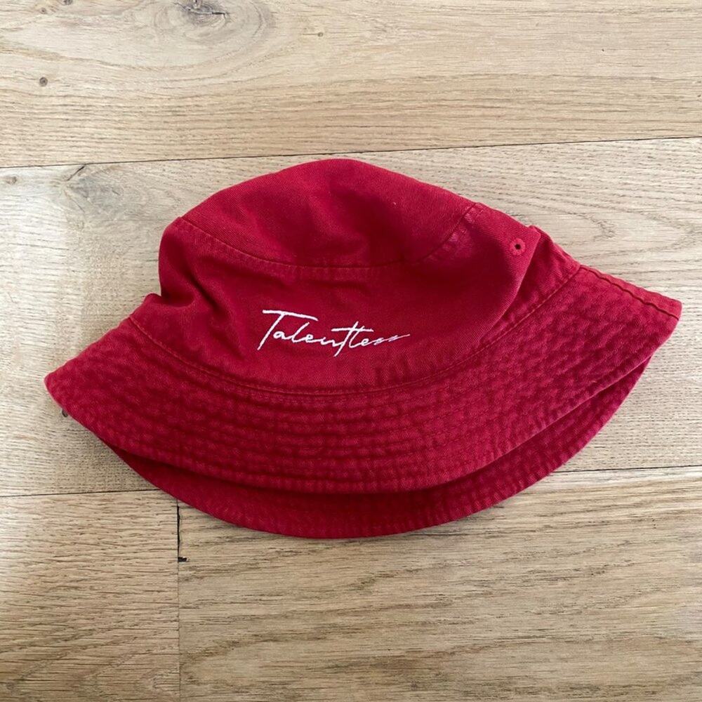 Talentless - Bucket Hat in Red